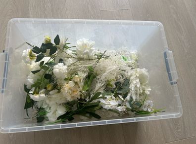 Individual silk flowers for wedding