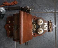 Antique erricsson telephone