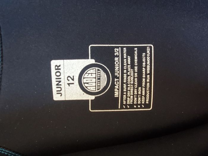 Alder junior wetsuit