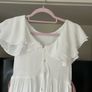 White dress with light pink belt age 11 (bought from Mango summer 2025) Image 8