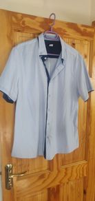Light blue Short Sleeve Shirt