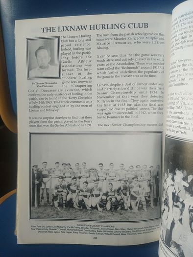 Senan's Country, Kerry GAA interest