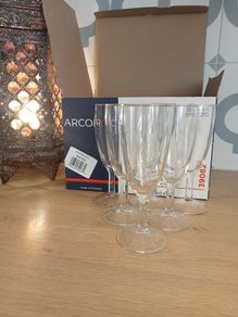 12 champagne glasses 145ml