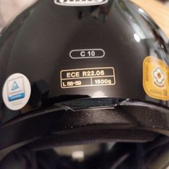 Motorcycle Boots & Helmet