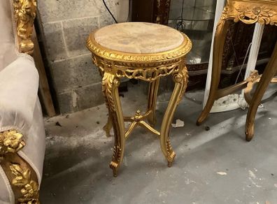 Larger better quality tall table with marble