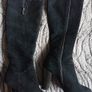 Black Suede Boots    Size 5 Image 7