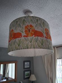 Lions Light Shade for Children's Bedroom