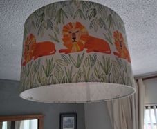 Lions Light Shade for Children's Bedroom