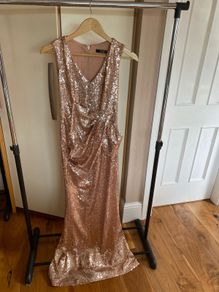 Debs dress gold
