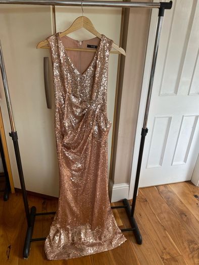 Debs dress gold