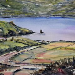 bulls head dingle watercolour