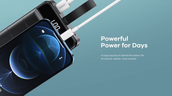 New Remax Leader Series 2.1A Fast Charging Power Bank 50000mAh