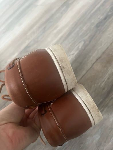 AV8 deck shoes brown leather 4/37
