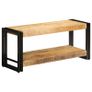 TV Cabinet 90x30x40 cm Solid Mango Wood Image 2