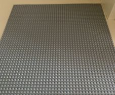 LEGO grey baseplate