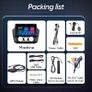 Car Head Radio Carplay Android Car Radio for Volkswagen UP! 2017 -2023 UP Manual A/C Multimedia Video Player WIFI Image 4