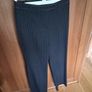 Sophie B Pin Striped Grey Trousers Size 10 Image 2
