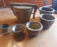 Antique Brass Nesting Weights