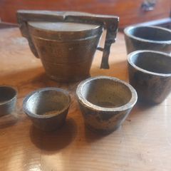 Antique Brass Nesting Weights