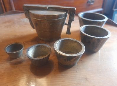 Antique Brass Nesting Weights