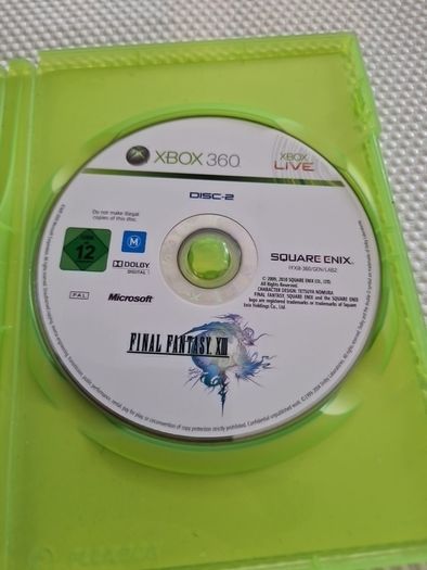 Final Fantasy XIII Xbox360 Games Original