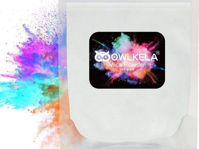 Glitter Mica Powder - Pigment Cosmetic Epoxy Resin Dye for Soap/Candle Making, Epoxy Resin Art, Acrylic Nail Paint, Bath Bombs, Fine Arts, Lip Gloss MULTIPLE COLOURS AVAILABLE (FREE POSTAGE)