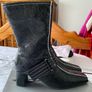 Brand NEW IN BOX Gino Ventori Ladies Patent Boots Size 39 / 6 Image 3