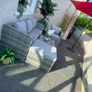rattan lounge set Image 2