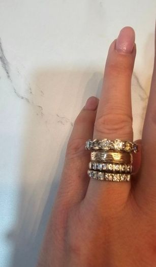 natural diamonds ring 3.26ct