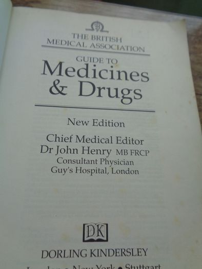 The British Medical Association Guide to Medicines & Drugs Book for Sale