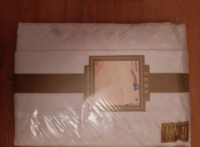 Duvet Set - White Embroideries- KING - Brand New