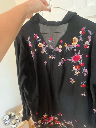 Zara Floral Blouse