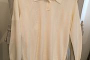Long Sleeve Cream Ladies Knit size14/16