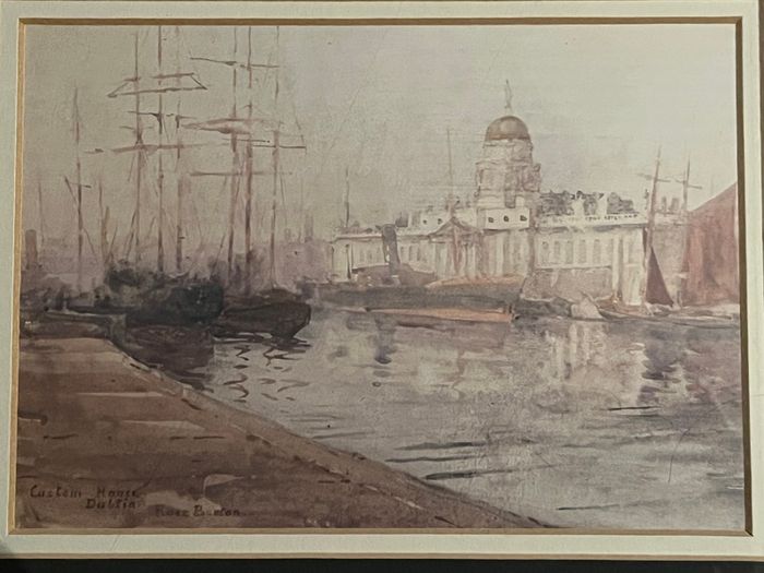 "Custom House before the Rebellion" by Rose Maynard Barton