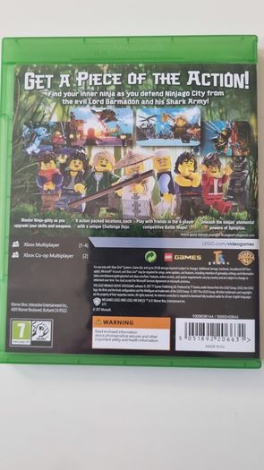 LEGO The Ninjago Movie Videogame- Xbox One- Mint Condition /Complete inBox