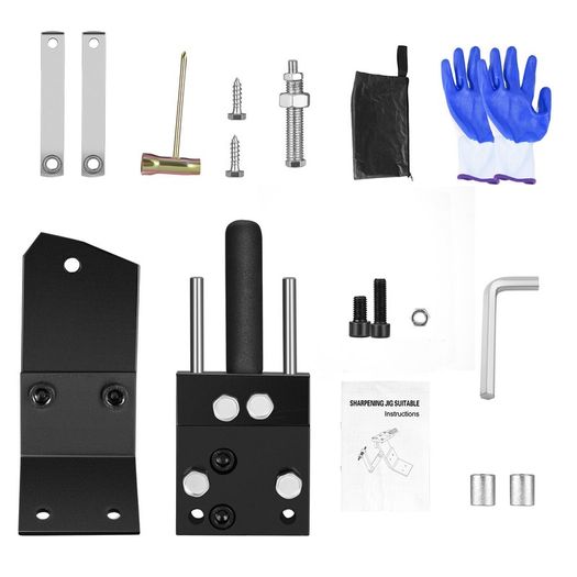 "BRAND NEW High Quality Mower Blade Sharpener,For 2.75-5.5 Inch/7-14CM Wide Blades,Adjustable Rotating Bracket, "
