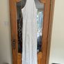 White Boohoo lace jumpsuit wide legs size UK6/8 EU34/36 Perfect condition Postage included Image 5