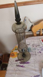 Apothecary type jar .