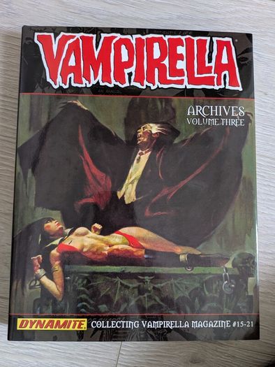 Complete Vampirella Archives 15 Volume Hardcover Comic Book Set, Omnibus Library edition