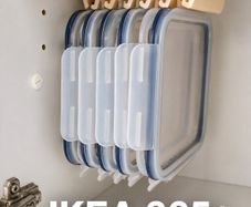 IKEA 365+ Lid Hanger / Organizer Space-Saving Kitchen Storage