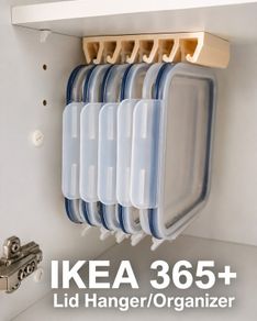 IKEA 365+ Lid Hanger / Organizer Space-Saving Kitchen Storage