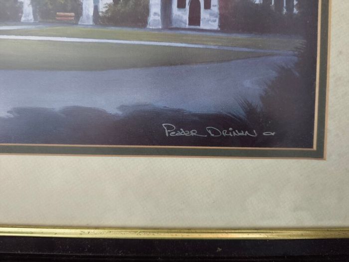 Peadar Drinan. The Quad UCC. Signed Limited Edition Print