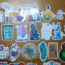 50pcs Funny Laboratory Science Stickers Decals Image 3