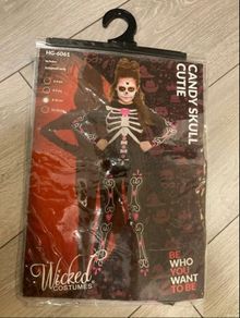 halloween costume Candy Scull Cute
