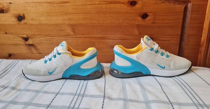 2022 nike air max go gs Size 5 eu 38 white/yellow in excellent condition