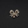 Vintage 835 Silver Bow Brooch Image 9