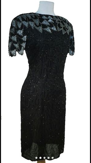 Beaded vintage dress