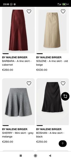Designer skirt by malene Birger
