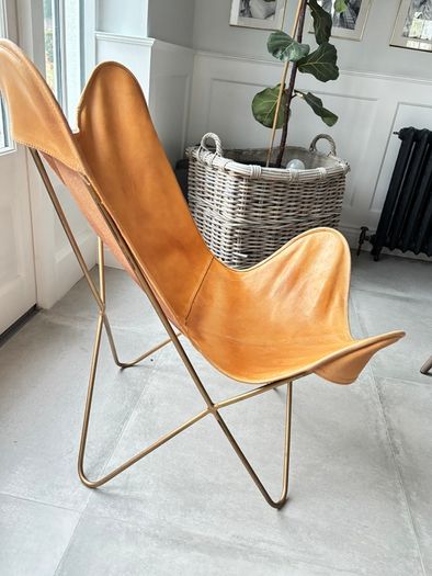 Leather Butterfly Chair