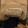 Pinstripe Converse Chuck Taylor high tops as per photos Image 4